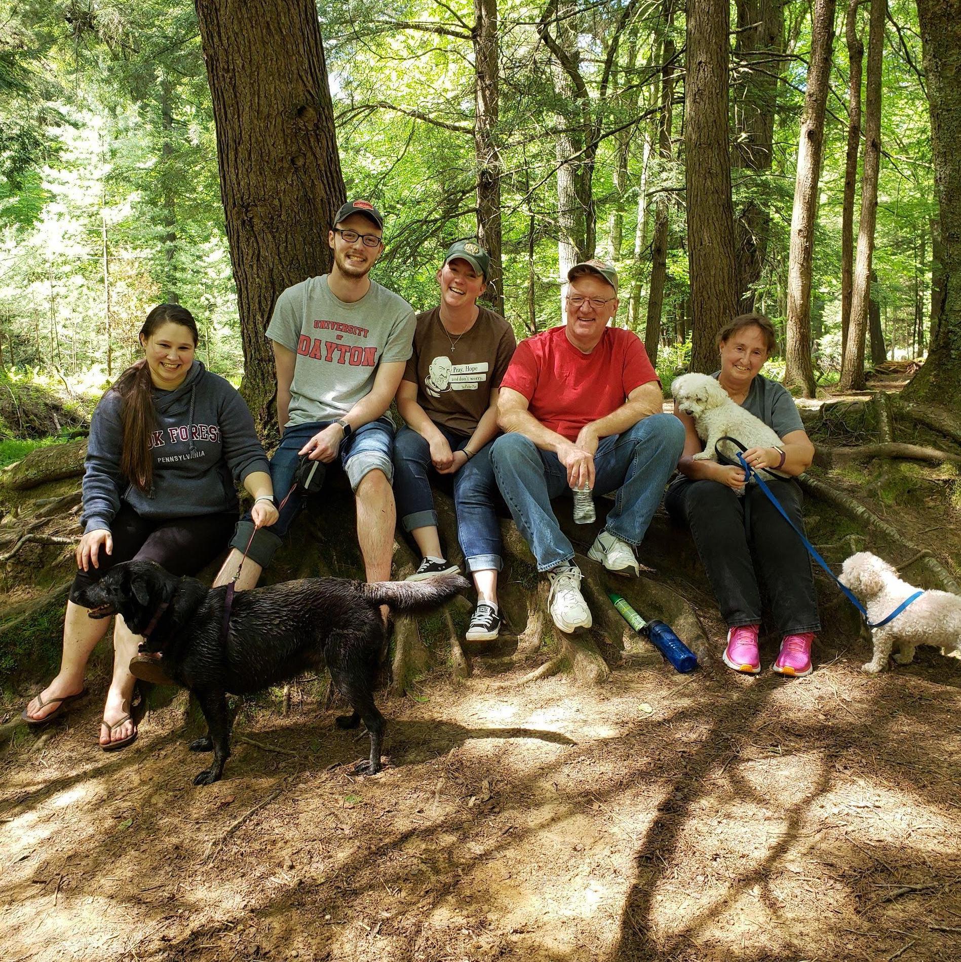 The Bopps joined us in Cook Forest! 2020