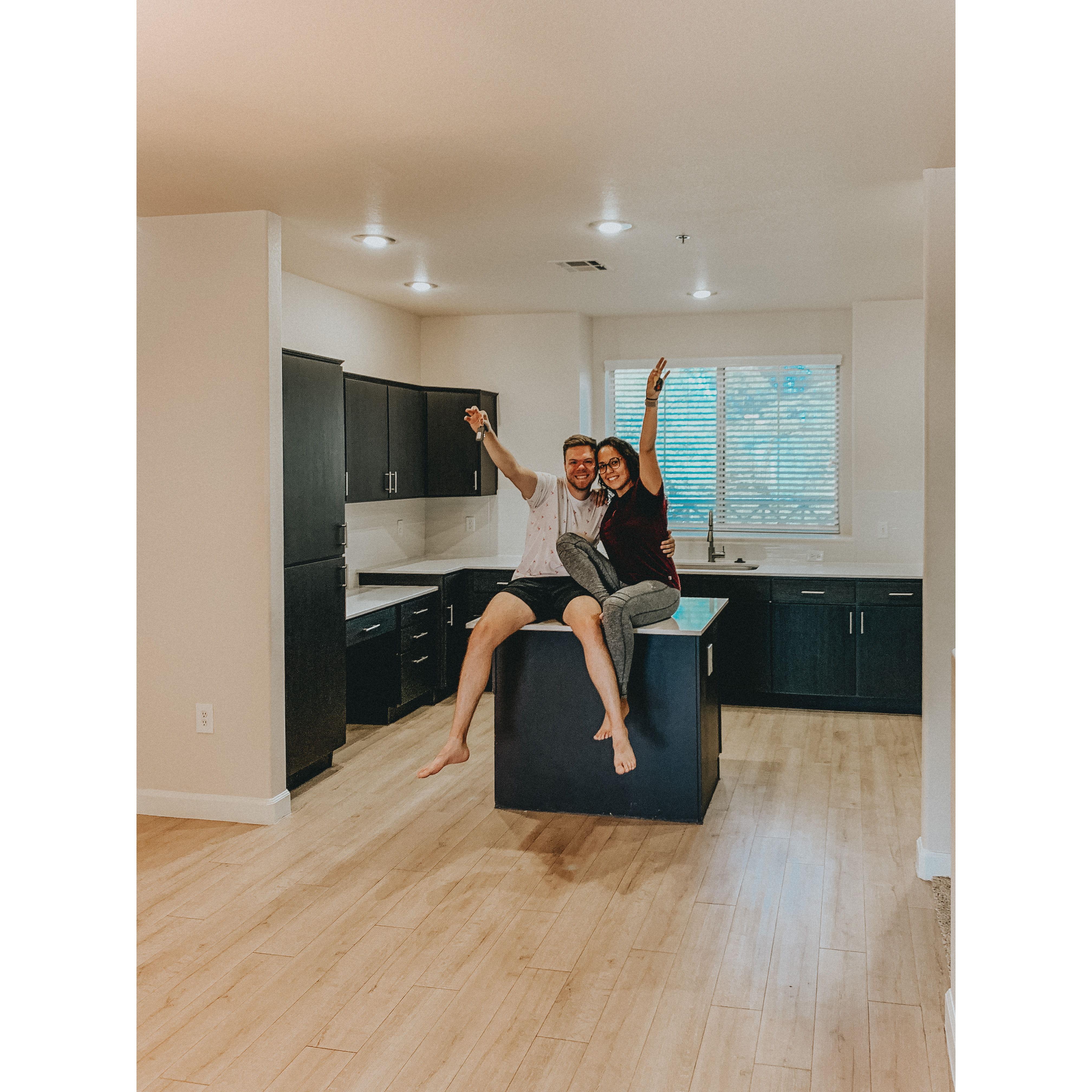 Our first place together