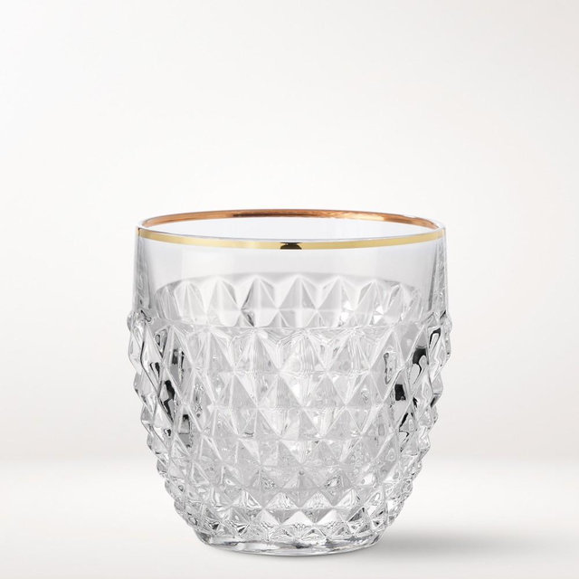 Pineapple Double Old-Fashioned Glasses, Set of 2