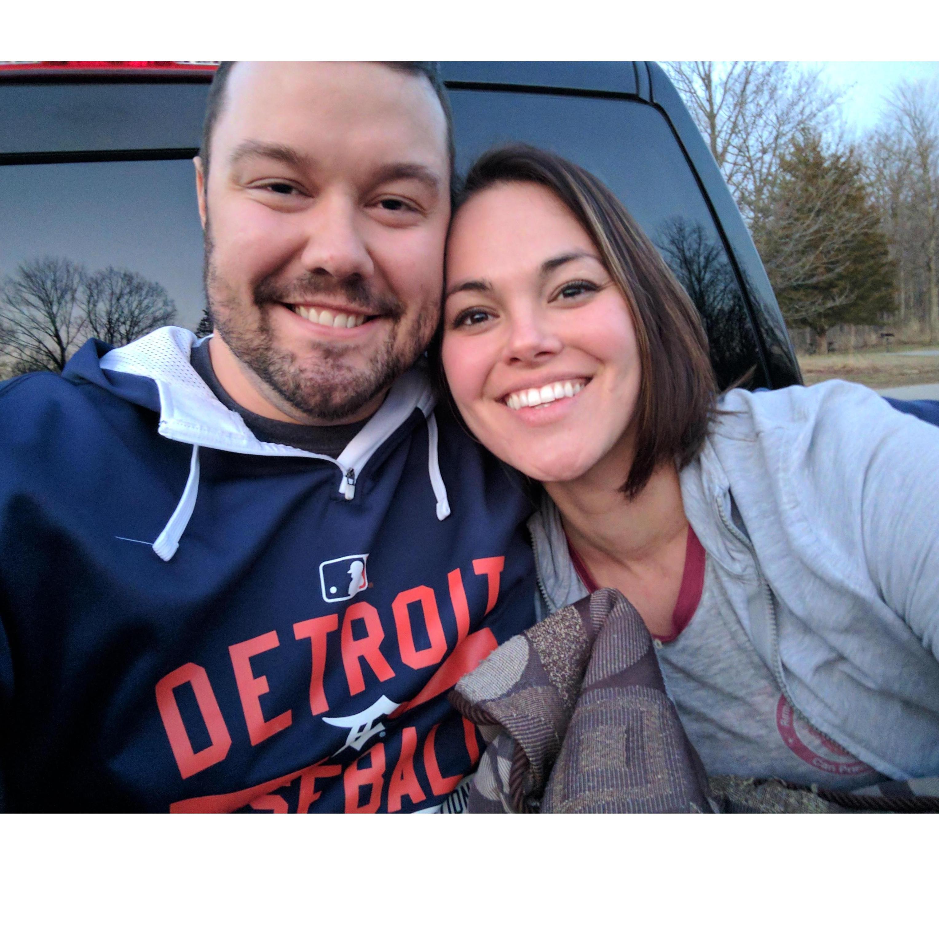 Our first date