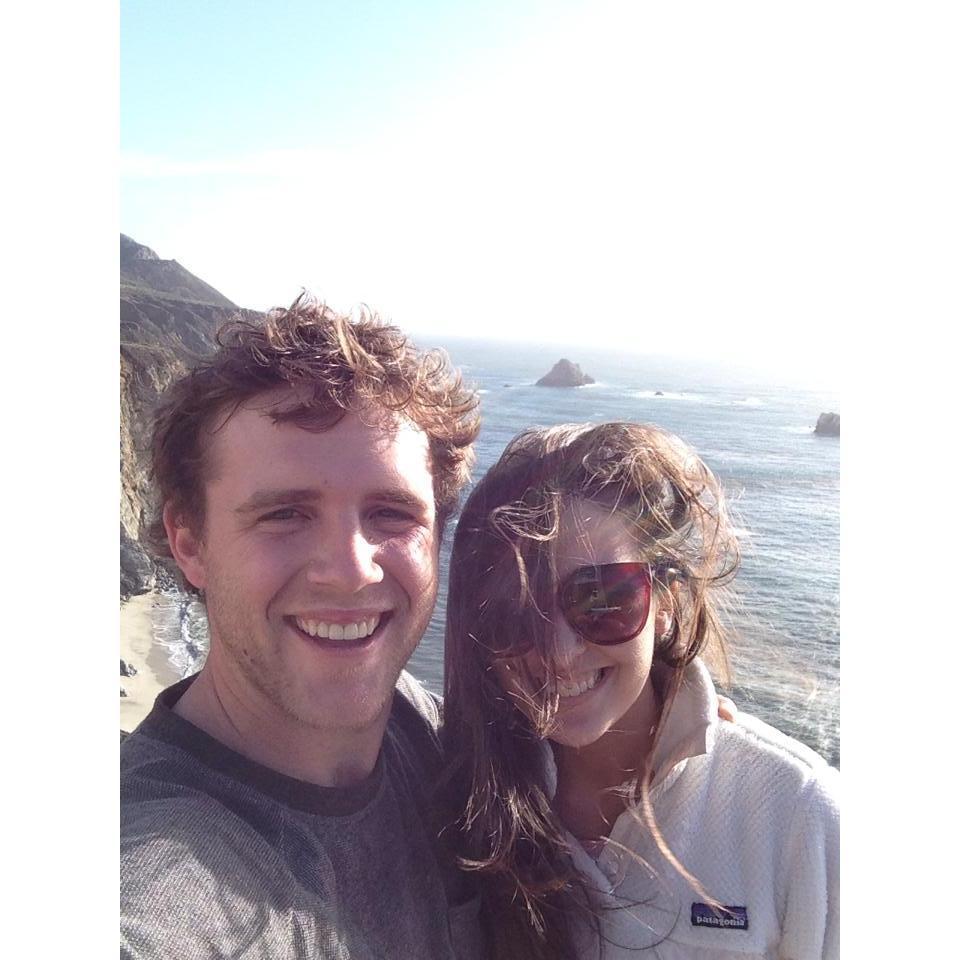 Big Sur, CA stop during their road-trip up the Pacific Coast Highway (PCH).