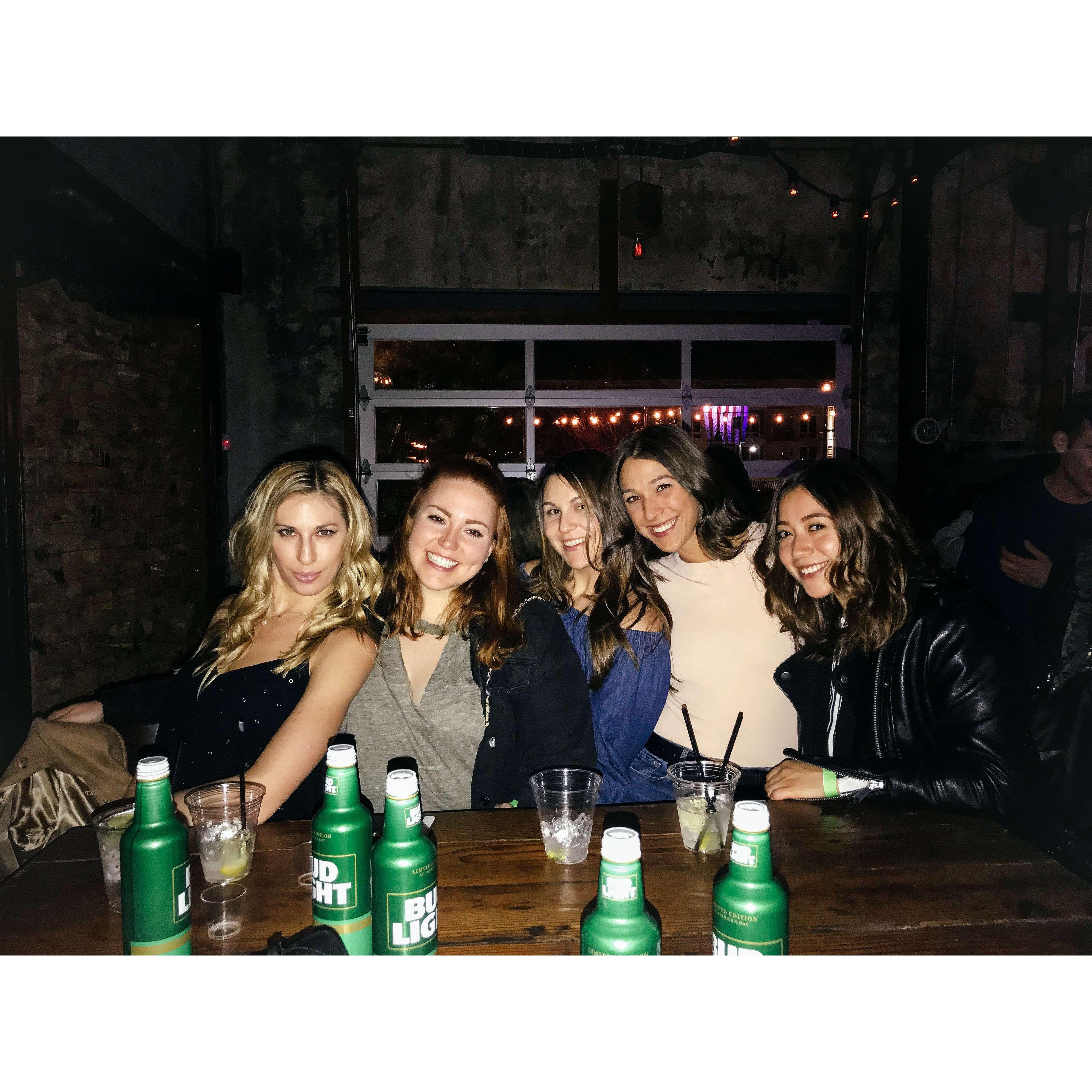 March 2018: Celebrating Amanda's 28th Birthday.
Victoria, Alexa, Nicole, Amanda & Shirley