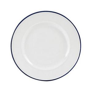 Everyday White® by Fitz and Floyd® Blue Rim Salad Plate