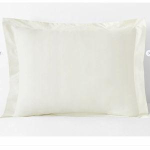 Classic Cool Cotton Percale Sham- Cream, King