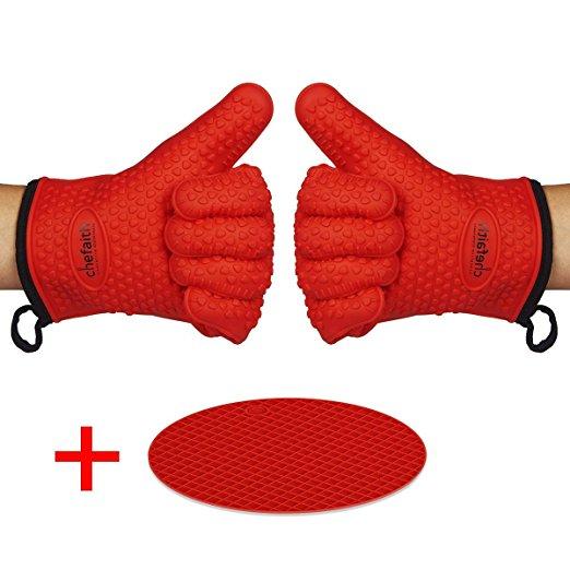 Chefaith Silicone Kitchen Gloves