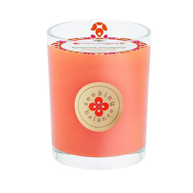 Root Candles Seeking Balance Large Spa Candle, 15-Ounce, Energize: Rosemary Eucalyptus
