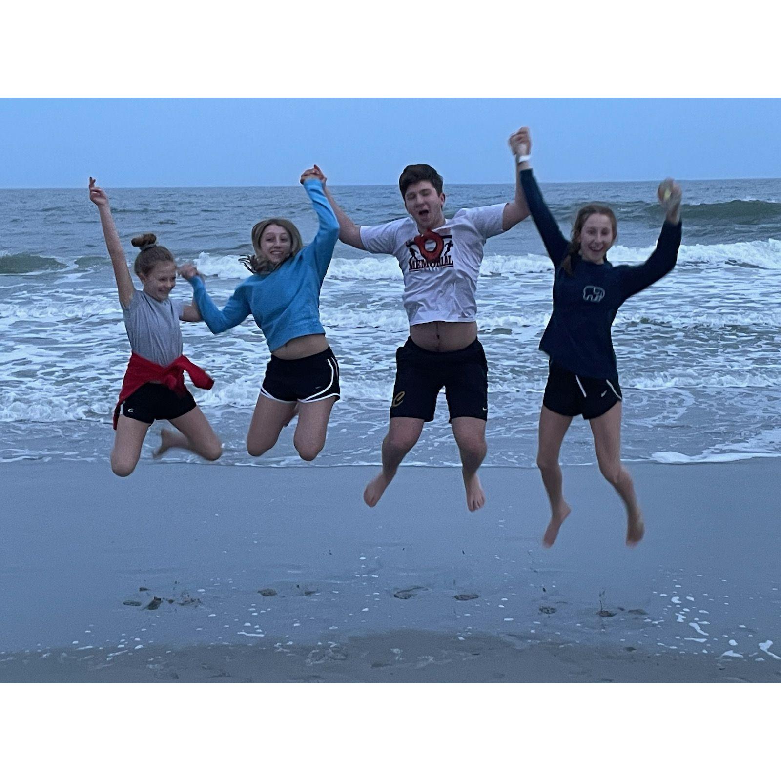 First family vacation together