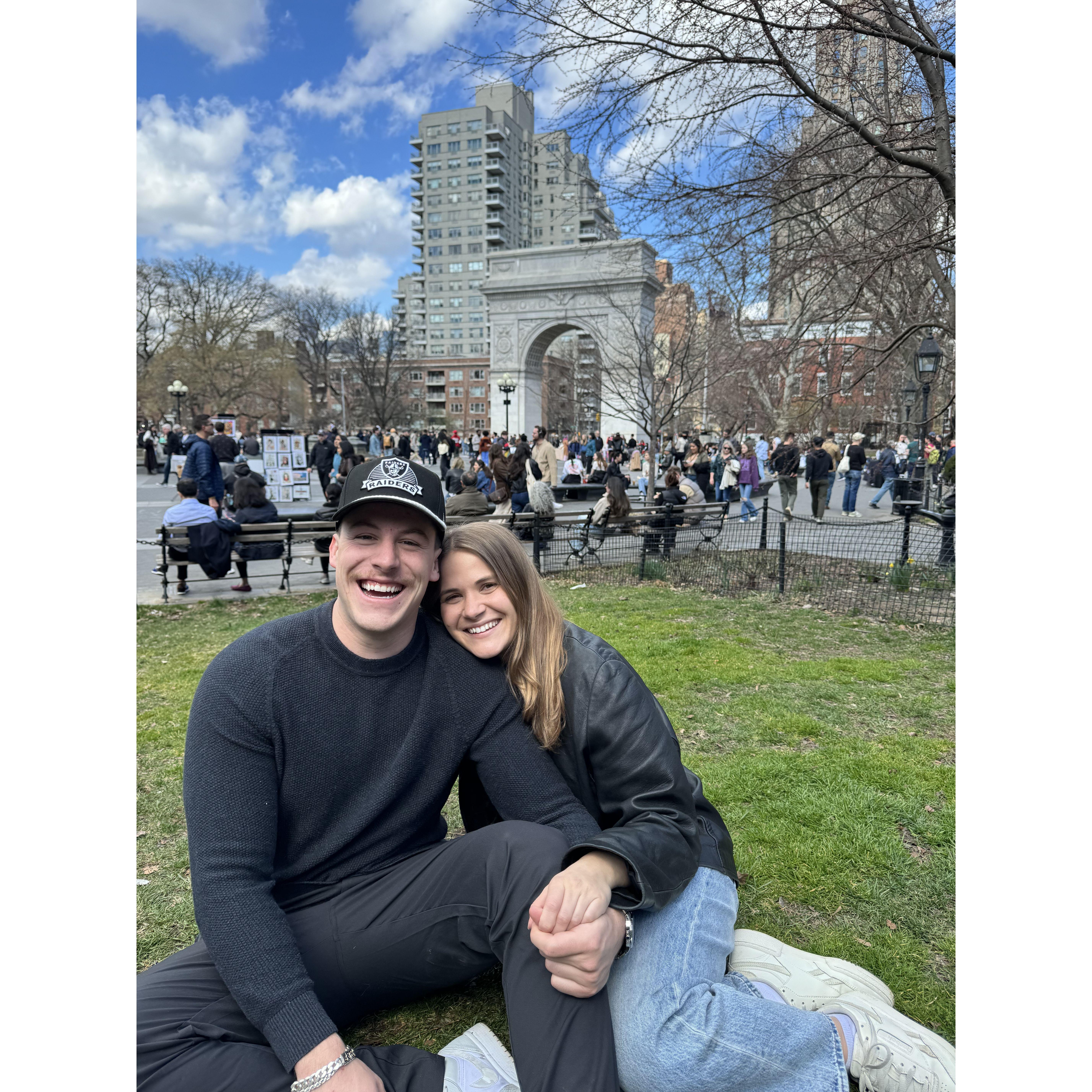 Visiting NYC for Emma's birthday with the DC gang!