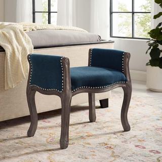 Avail Vintage French Upholstered Bench