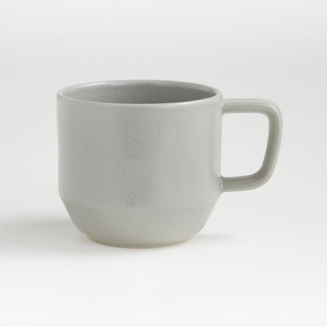 Visto Grey Stoneware Mug