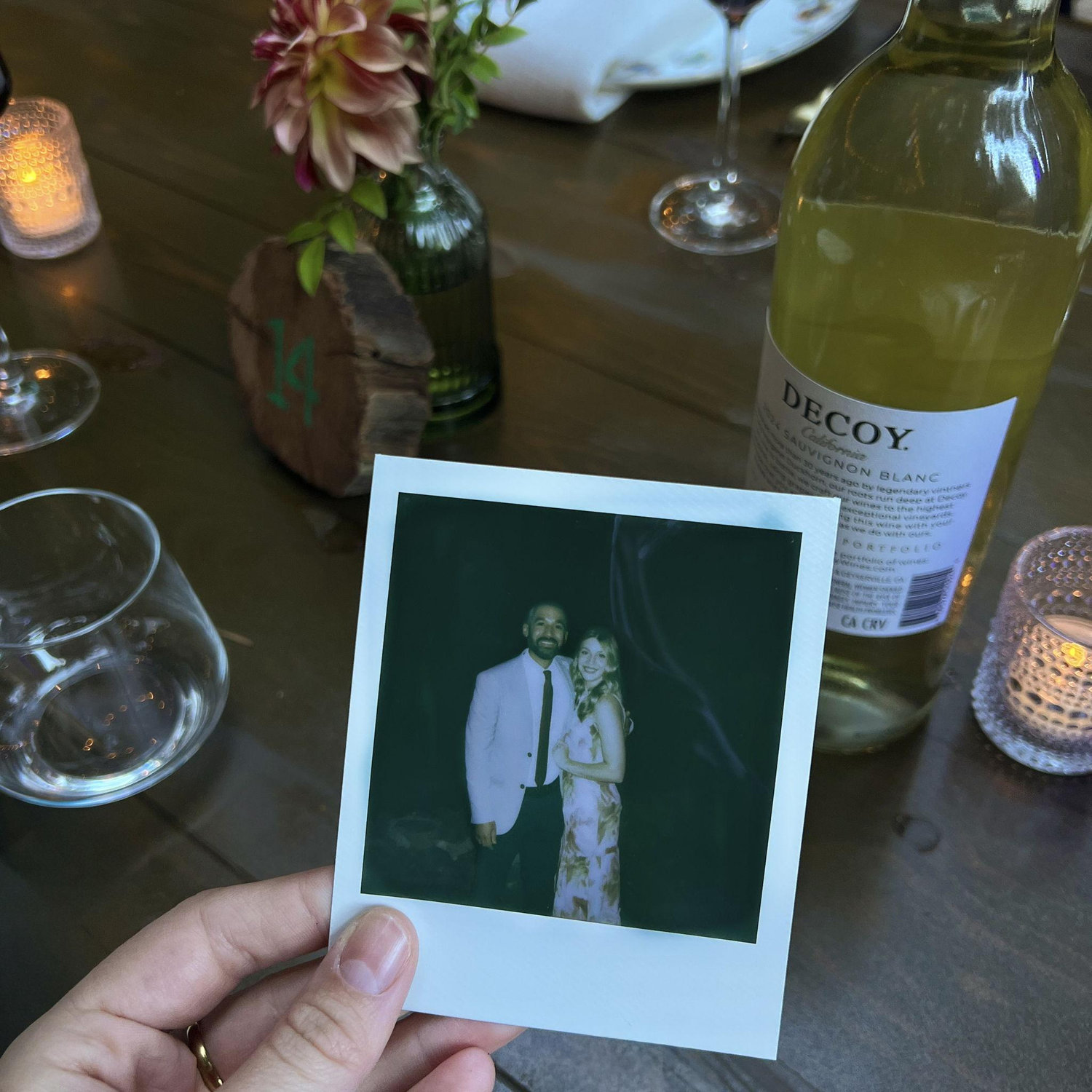 Friends' wedding in the Redwoods of California.