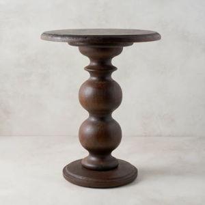 Cordelia Side Table in Heritage Wood
