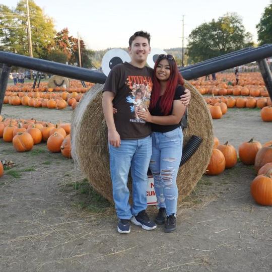 First pumpkin patch together