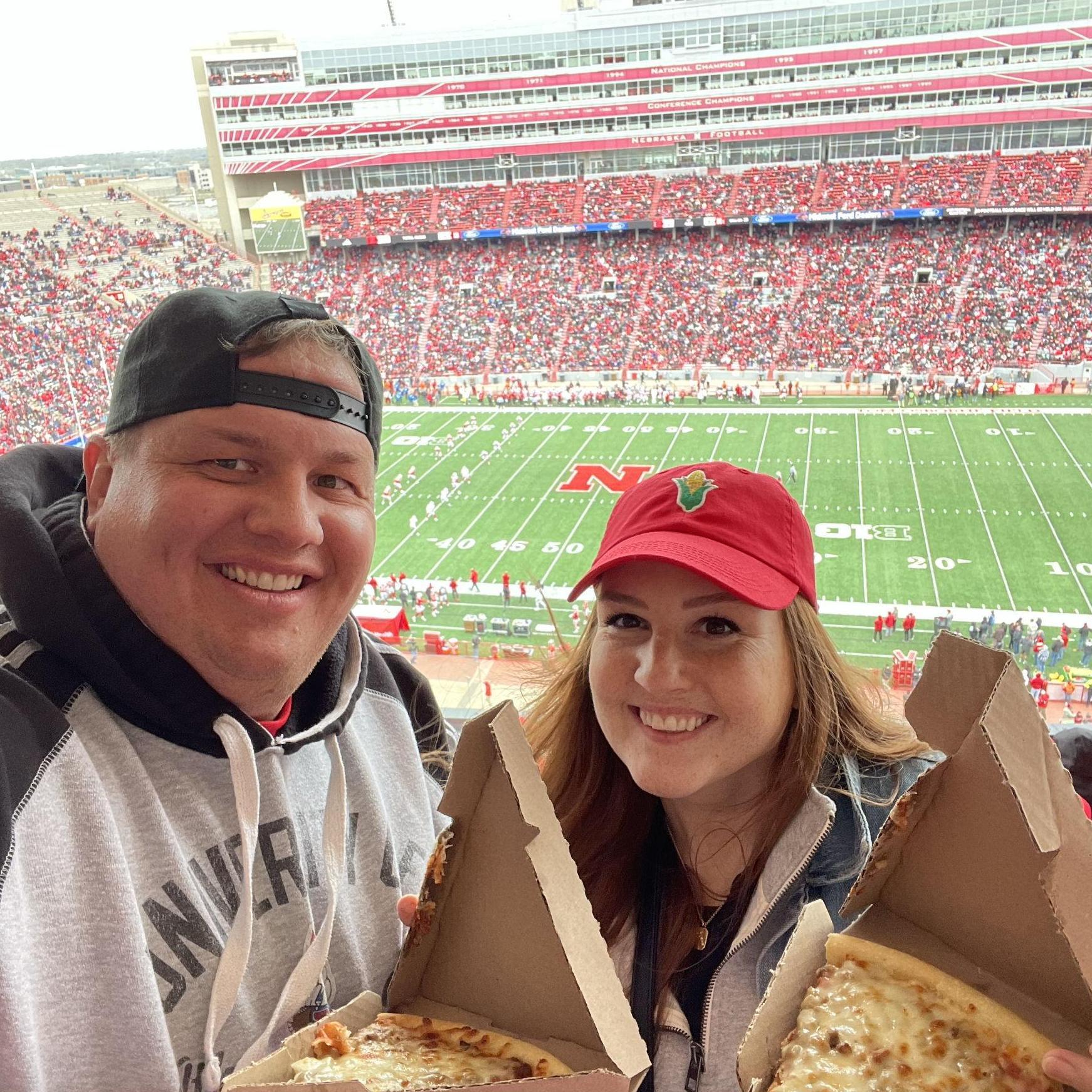 First Husker game!