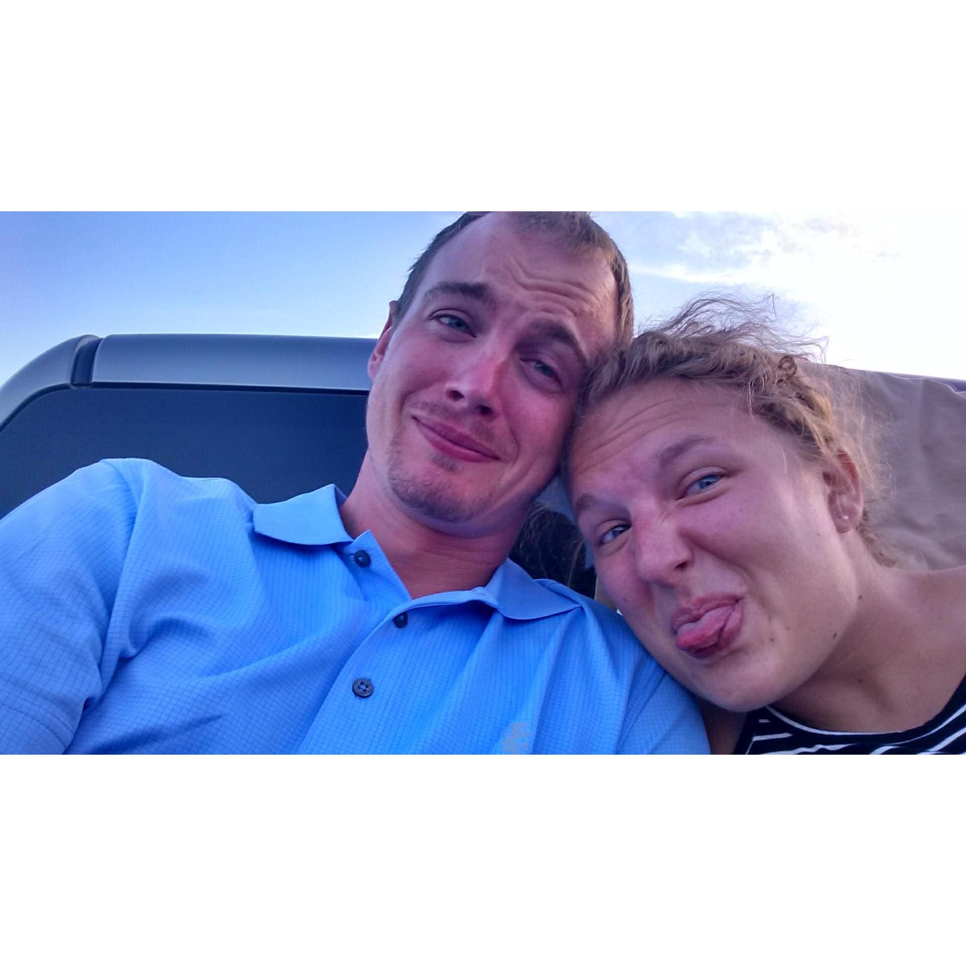 Our go-to funny faces...