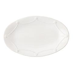 Berry & Thread Whitewash 7.5" Oval Platter