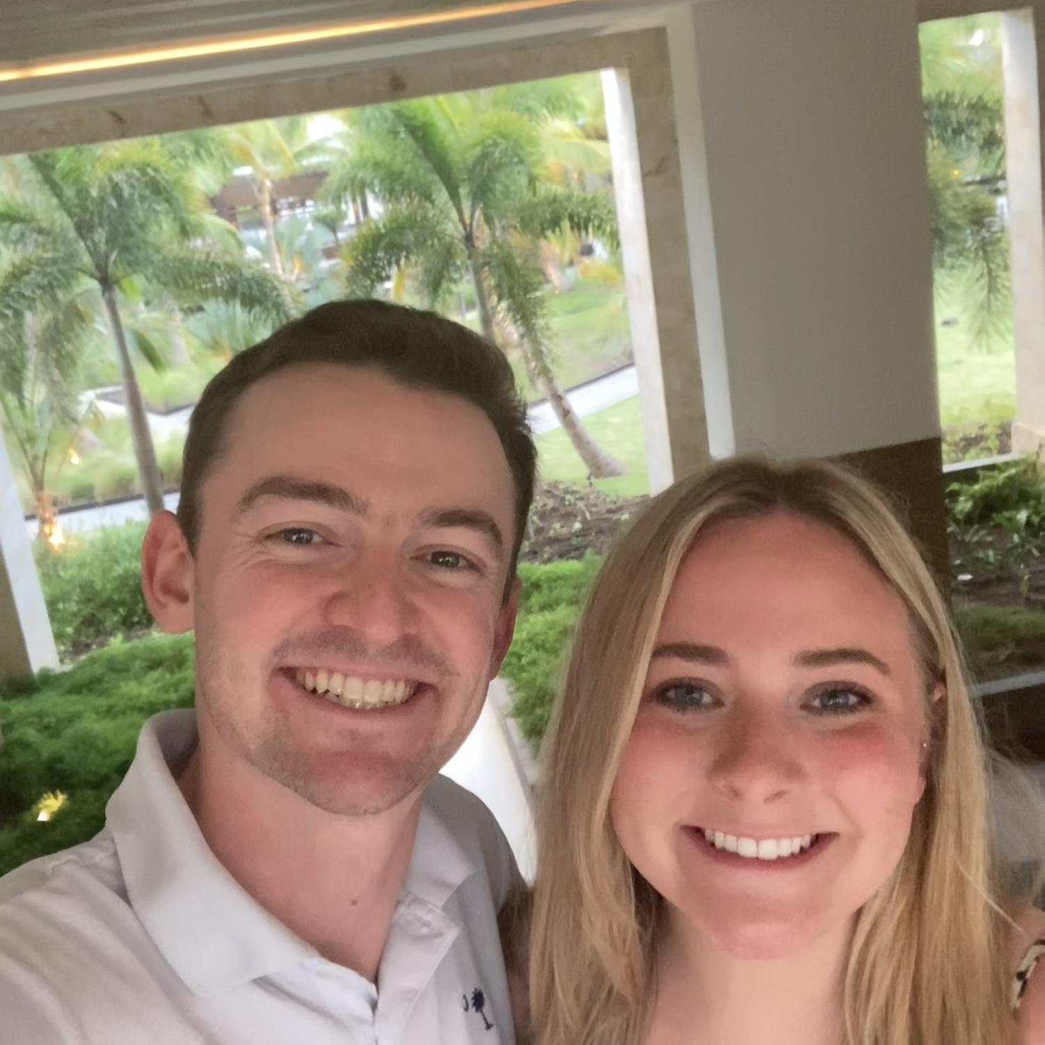 Ned and Emma’s first “adult life” vacation to Punta Cana! Selfies only because they are honestly terrible at remembering to take pictures.