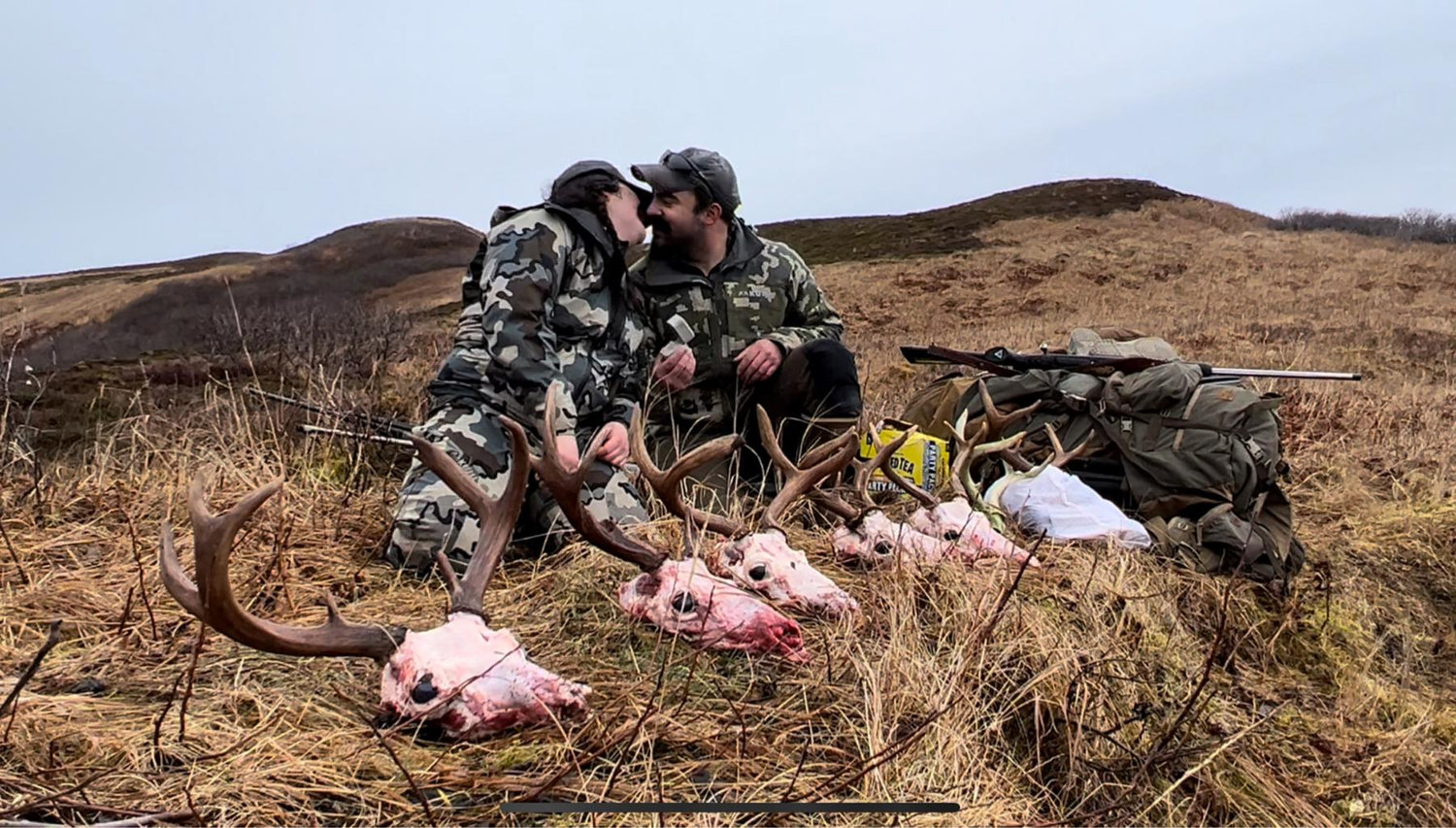 Jo pulled off quite the surprise on our Kodiak trip this year.