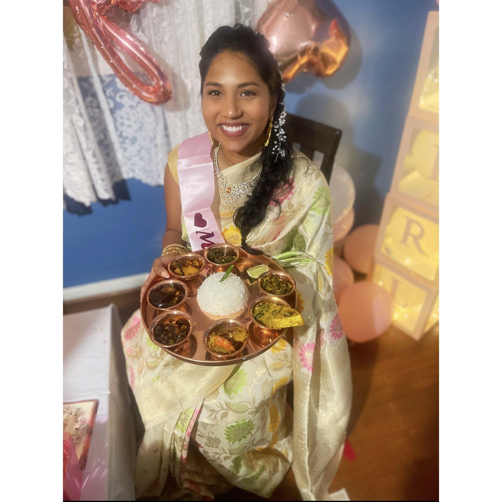 Amanda's second baby shower; September 2022.