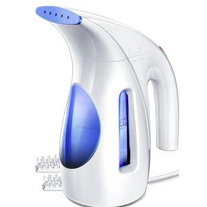HiLIFE Steamer for Clothes, Portable Handheld Design, 240ml Big Capacity, 700W, Strong Penetrating Steam, Removes Wrinkle, for Home, Office(ONLY FOR 120V) (Ocean Blue)
