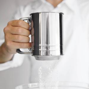 Sur La Table Stainless Steel Sifter, 3 cup