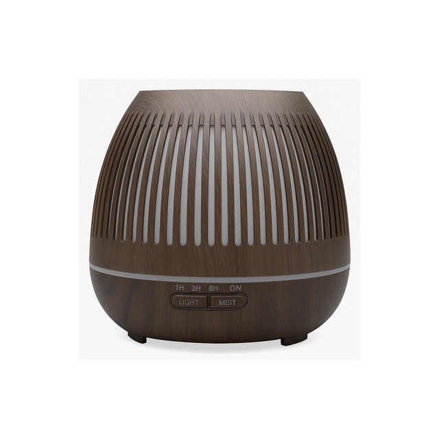 Di'Aroma Ultrasonic Essential Oils Diffuser, 400ml Aromatherapy Essential and Fragrance Oil Diffuser with LED Light, Quiet Operation for Home & Office