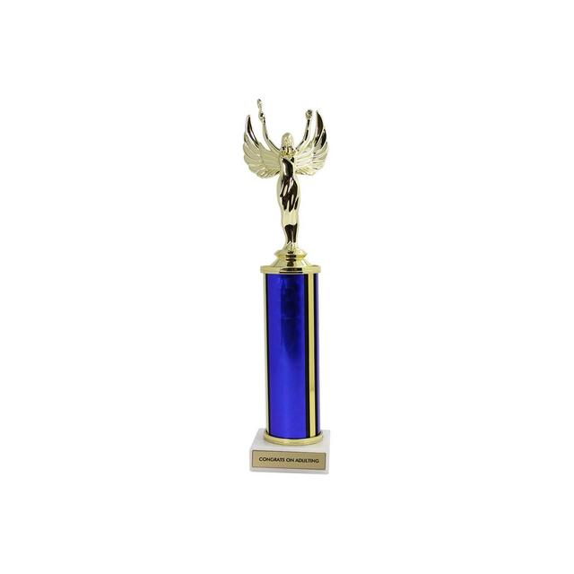 12" Trophy Gold/Blue