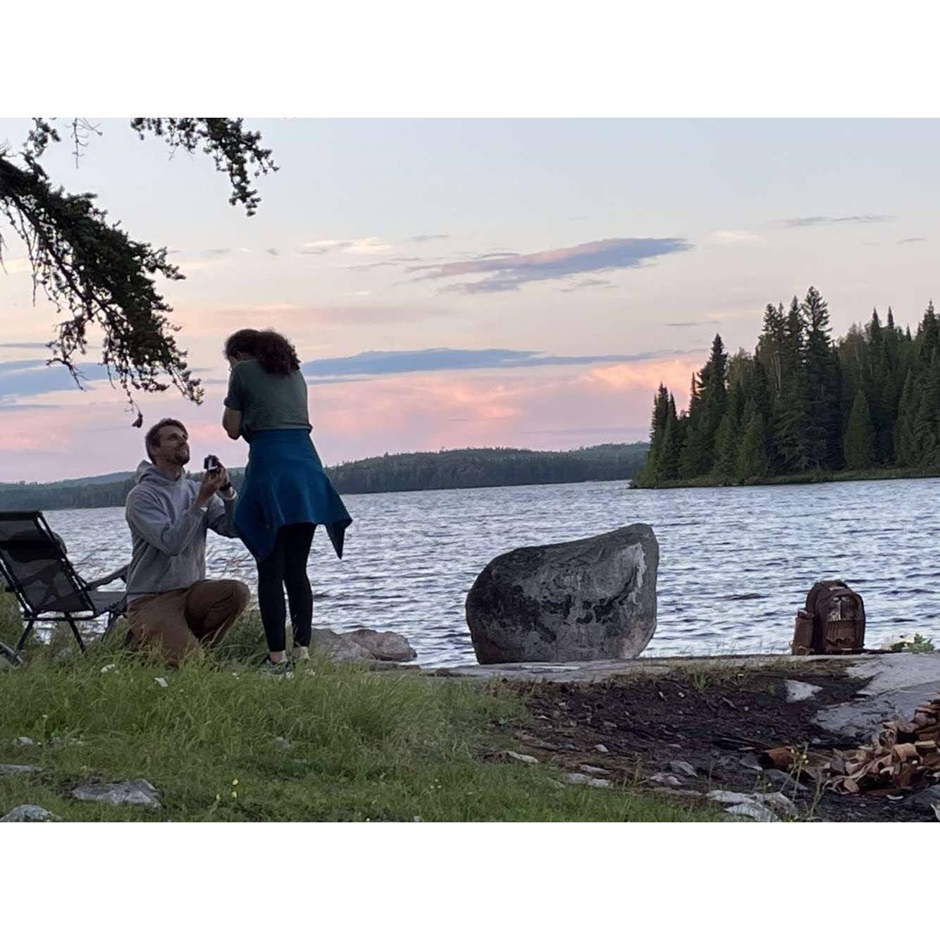 The moment Anna saw the ring