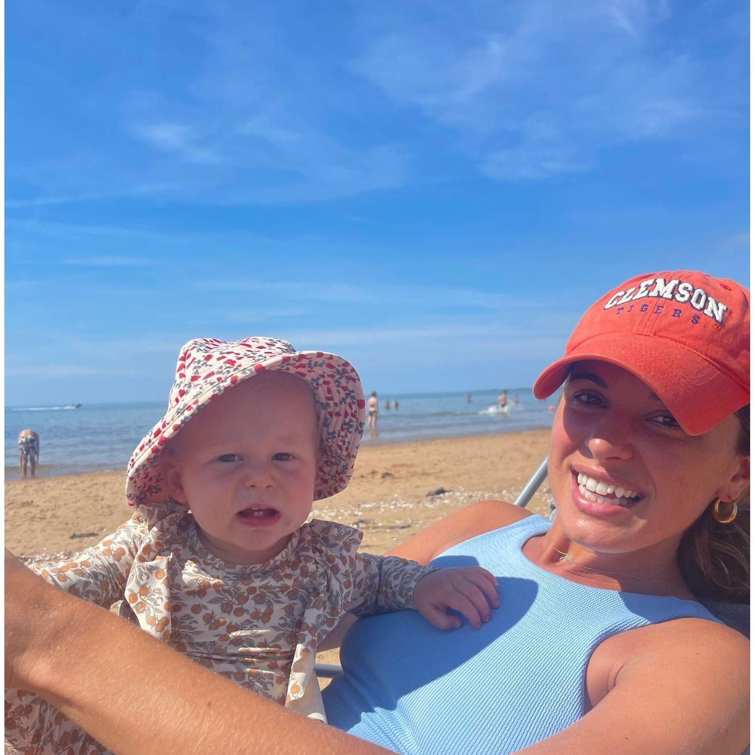 Jessica and god daughter Audrey