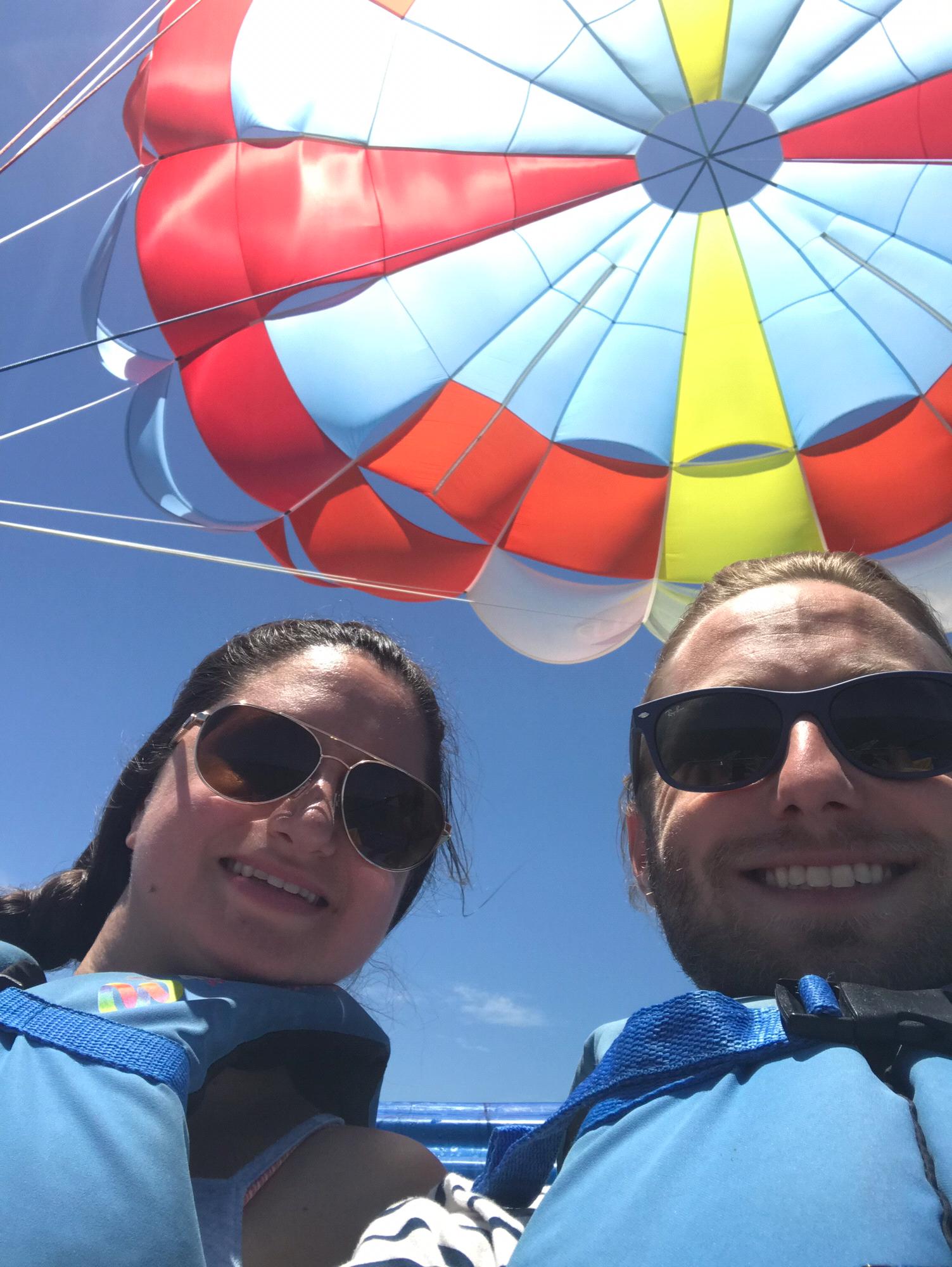 Flying high...