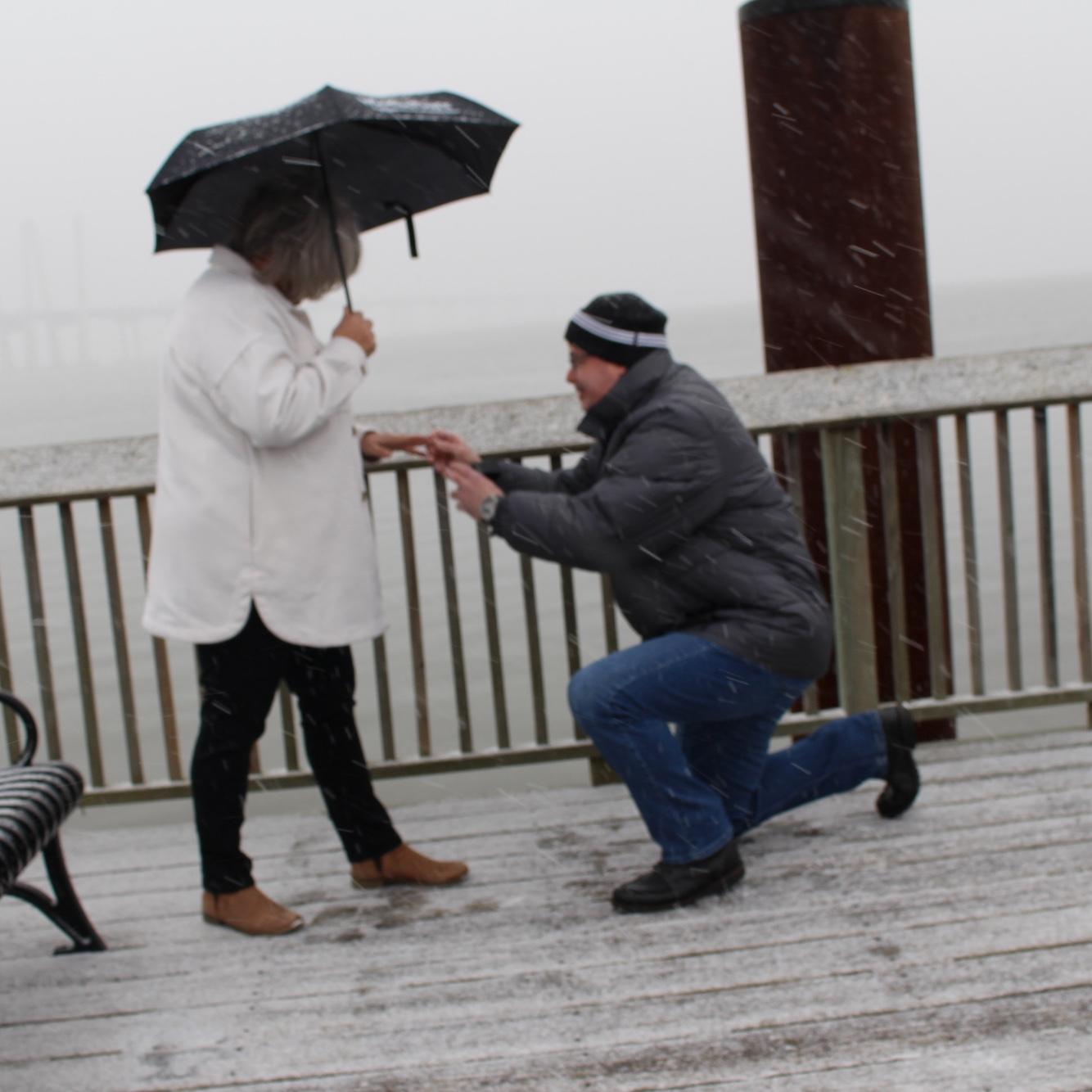 He asked and I said yes!!!!