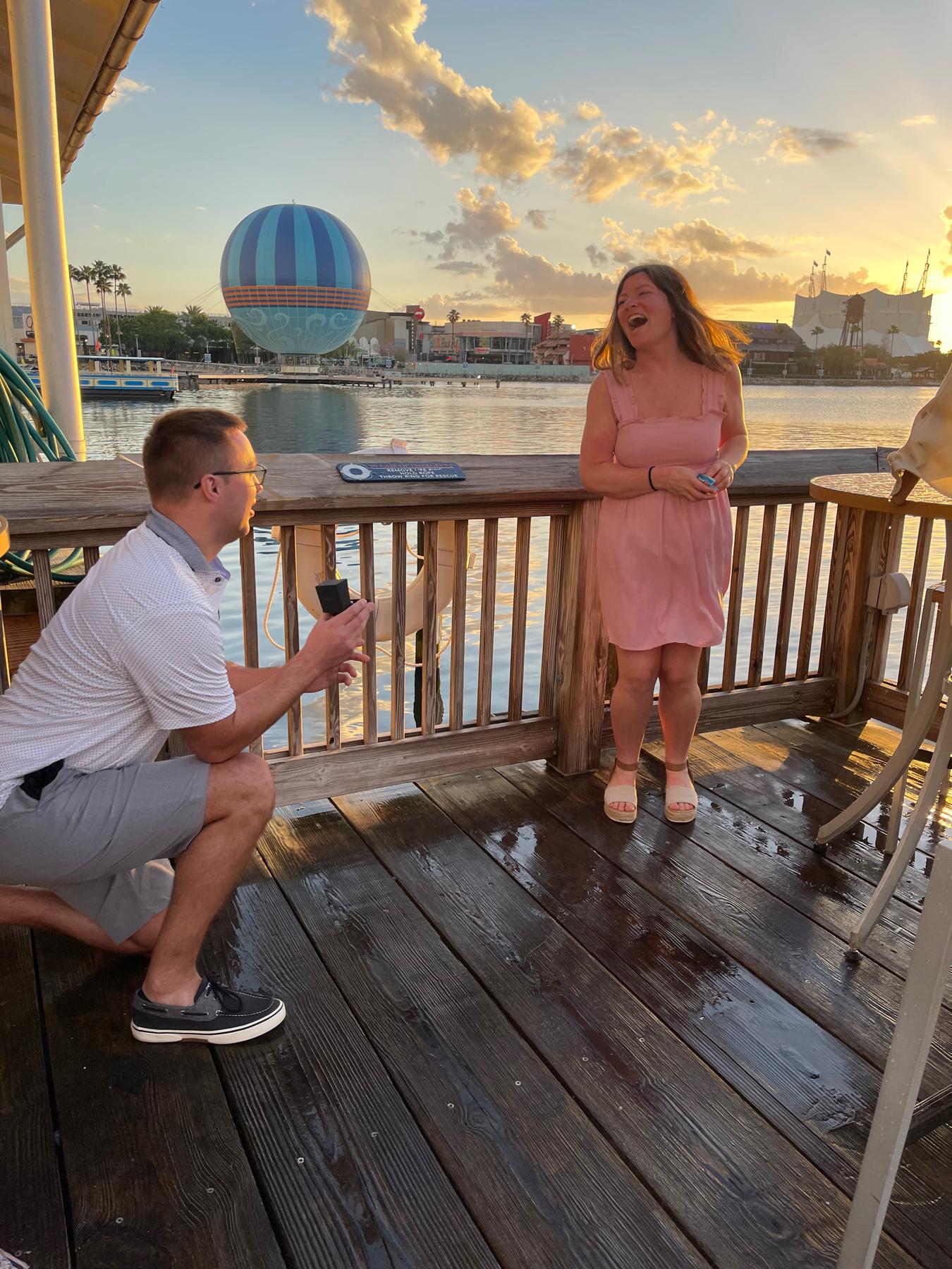 Marissa and Zack got engaged in May 2022 while on vacation in Florida