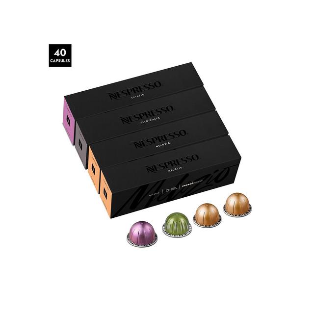 Nespresso VertuoLine Medium Roast Pack, 40 Capsules