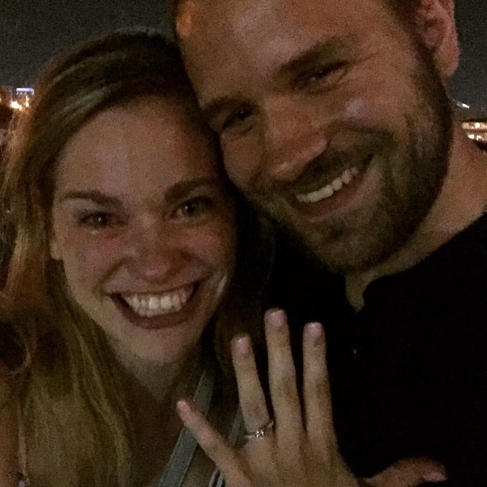Right after we got engaged