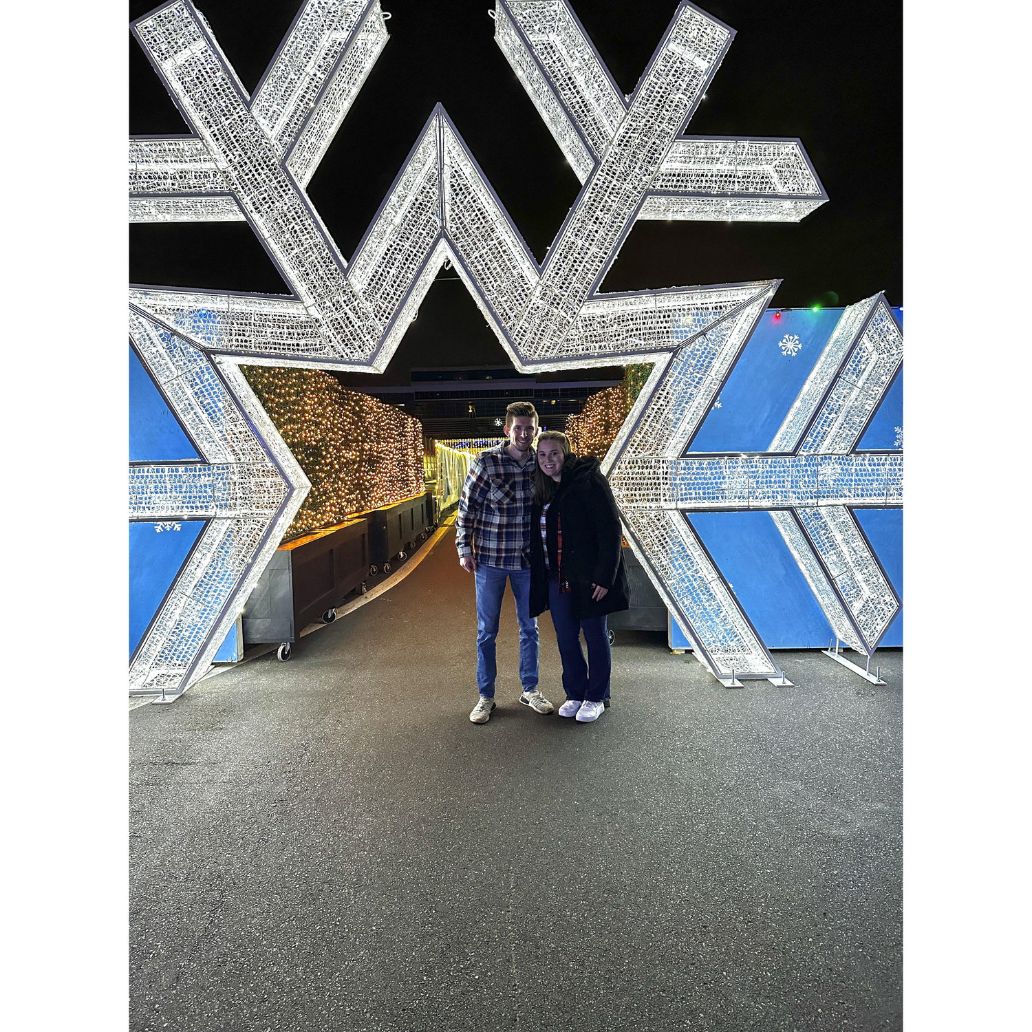 The original picture where the proposal would happen a year later!