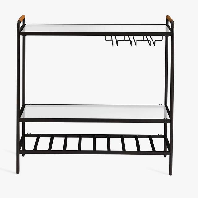 Hugo 35" Metal Bar Console, Bronze