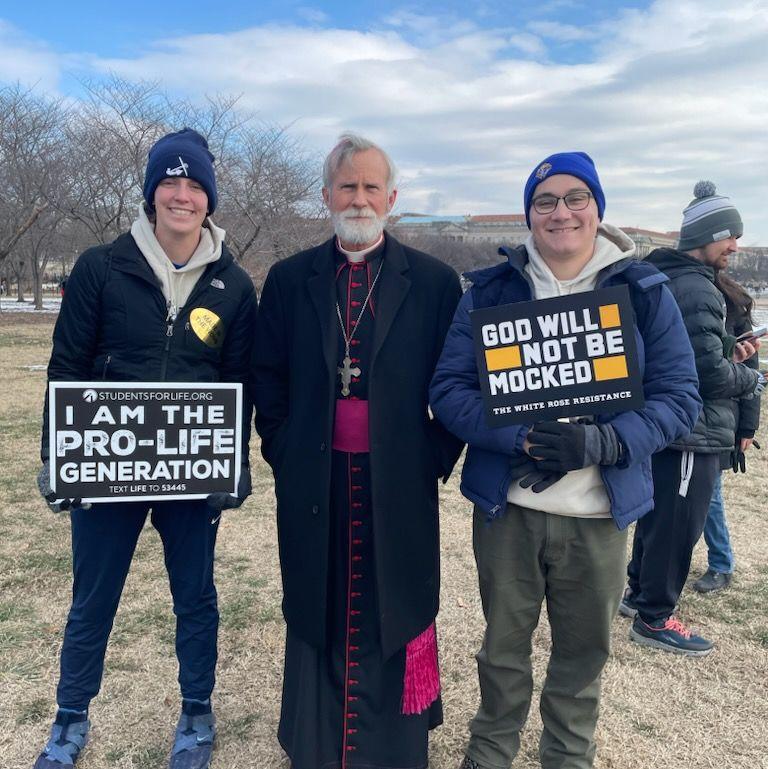 DC March For Life. Met Bishop Strickland!!!