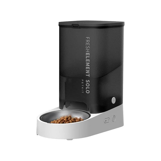 PETKIT Automatic Cat Feeder, Wi-Fi Enabled Smart Pet Feeder for Cats and Dogs, Auto Food Dispenser with Portion Control, Compatible for Freeze-Dried Pet Food, Stainless Steel Bowl