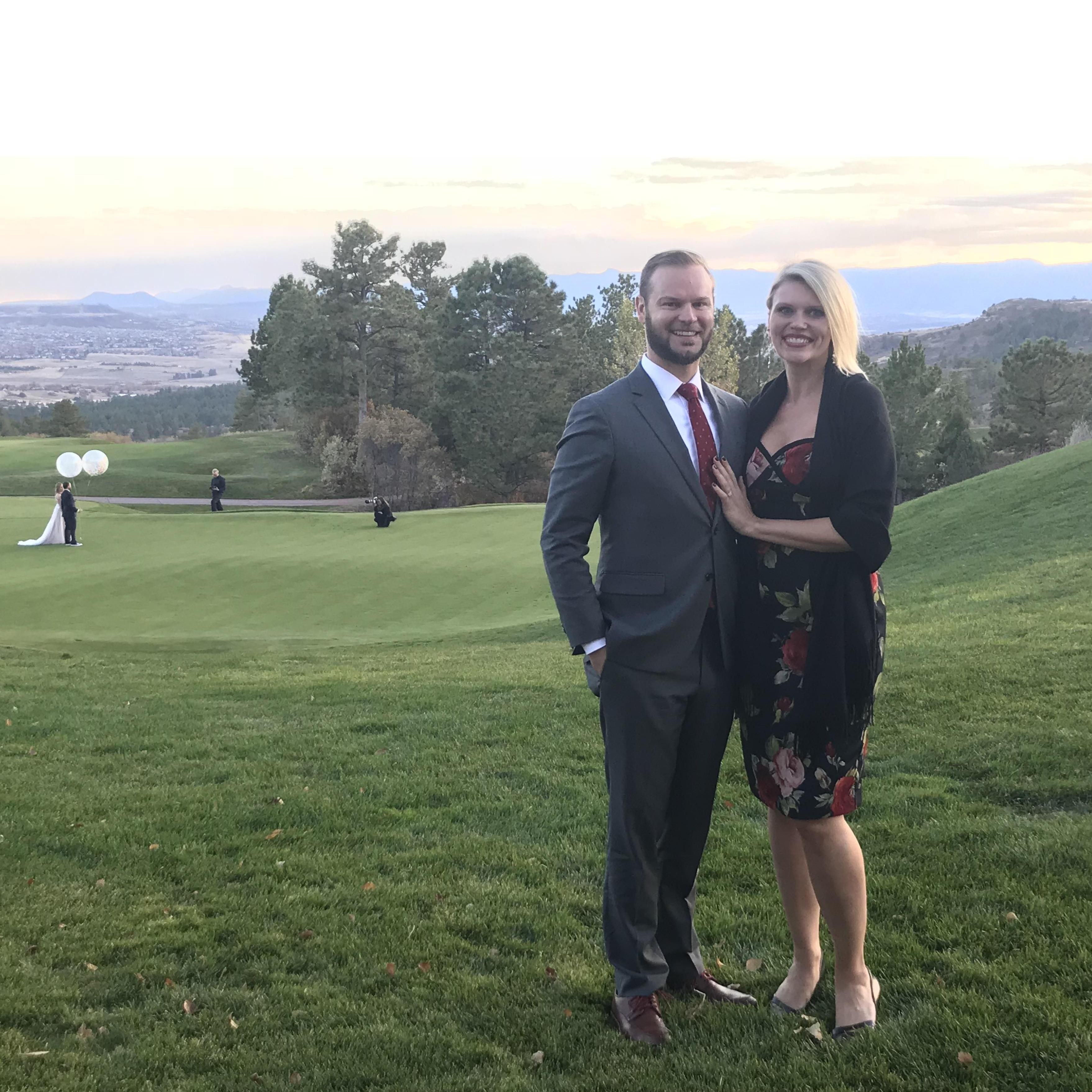 All fancy for Laura's friend Liz's wedding