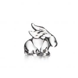 Simon Pearce Glass Rabit