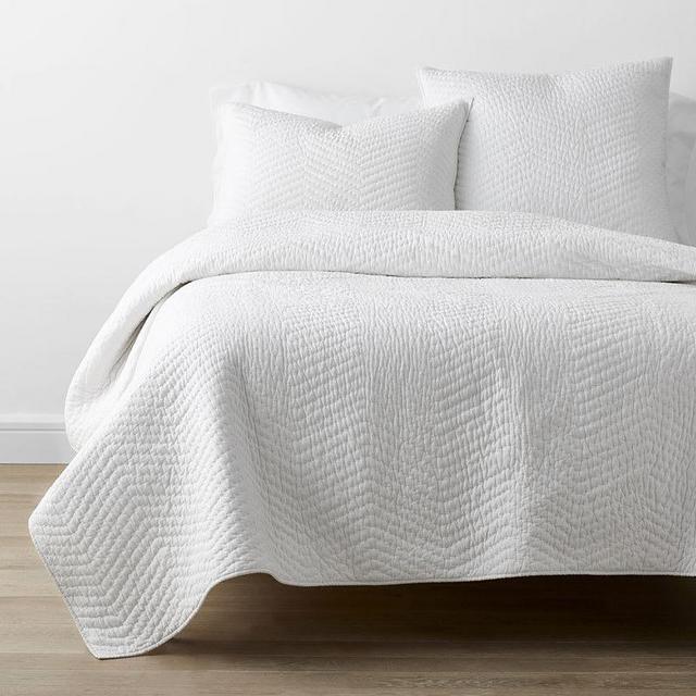 Company Cotton Voile Quilt - White