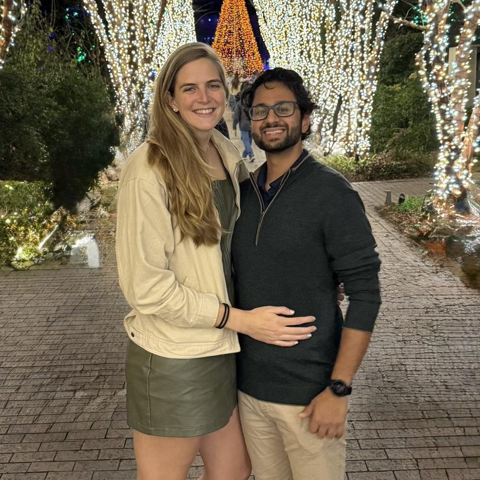 Annual Atlanta Botanical Gardens Christmas lights date--2024