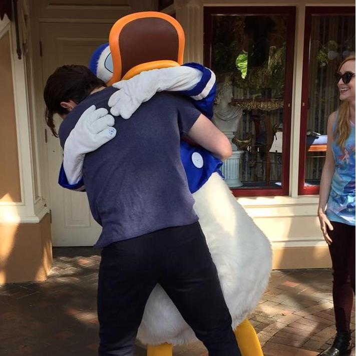 Sheer joy! Disneyland 2017.