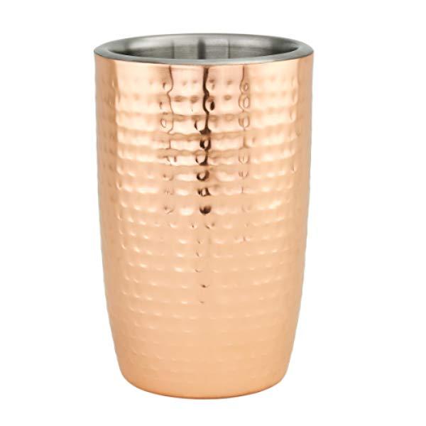 "Aura" Hammered Copper Double Walled Wine Cooler