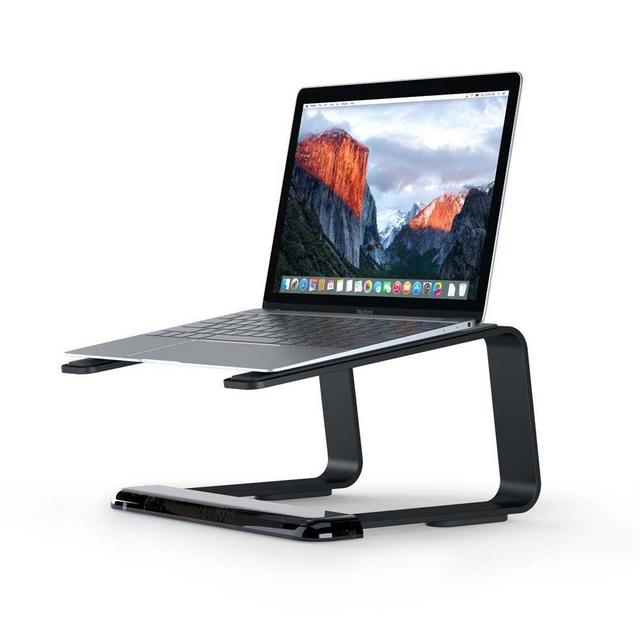 Griffin Elevator Desktop Stand for Laptops, Black - Elegant Desktop Stand for laptops