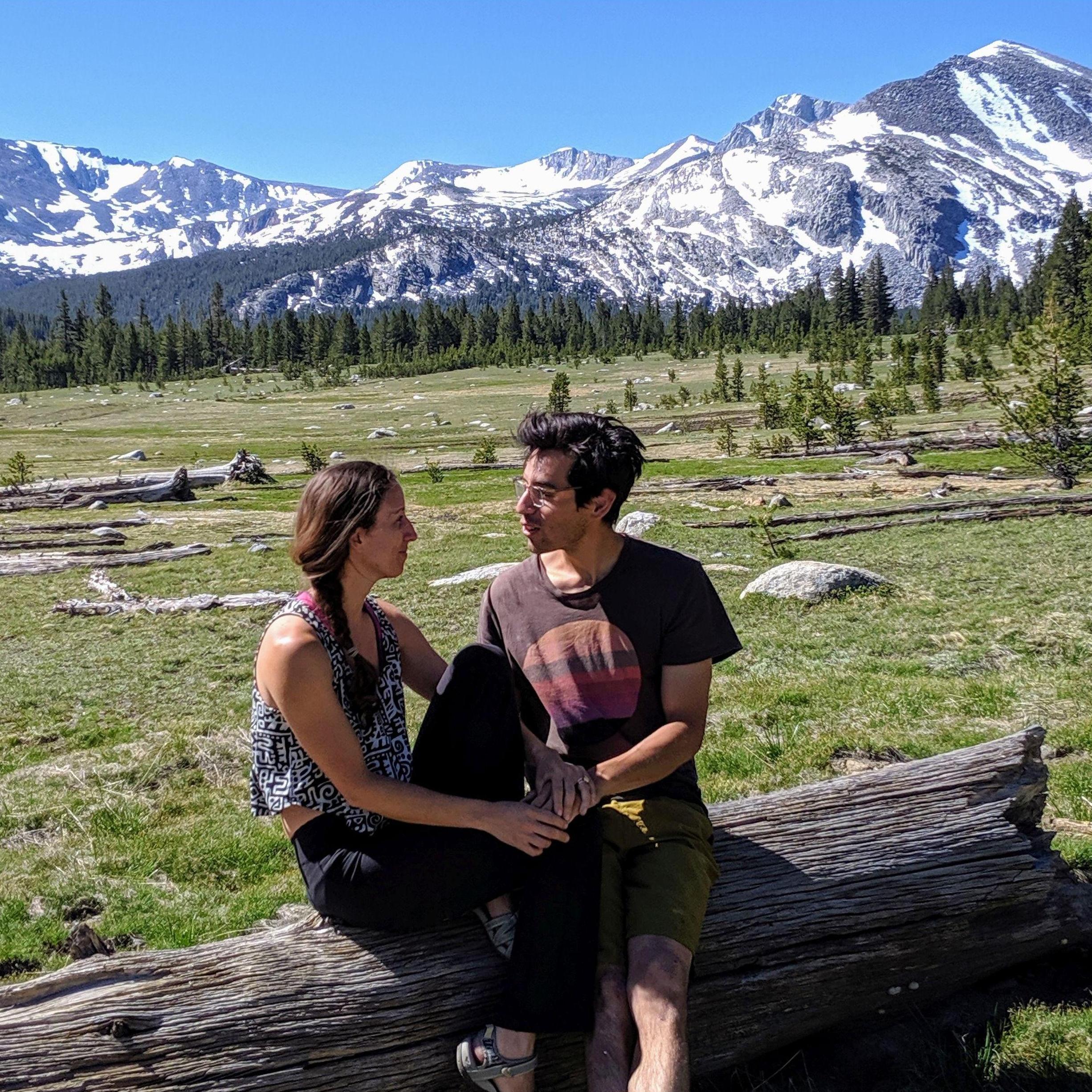 Enjoying the meadows on our van trip to Tuolumne, Yosemite  |  July 2019