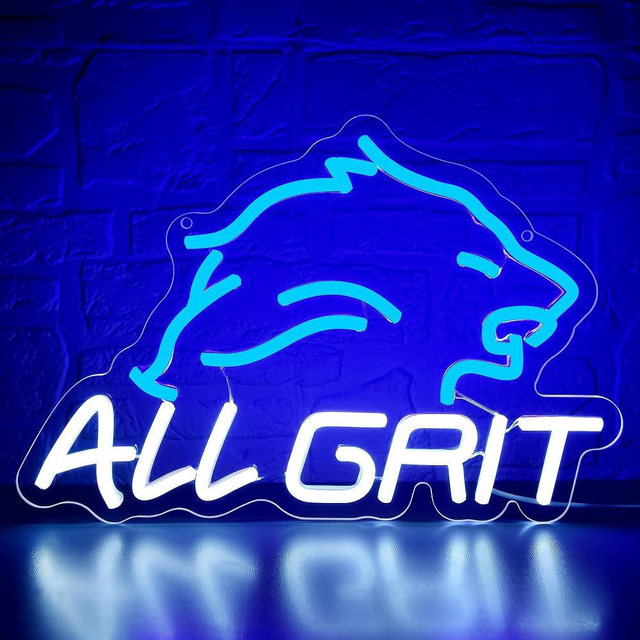 Football Neon Sign for Wall Decor Dimmable Football Team LED Light Sign for Man Cave Sports Sign for Club Bar Boys Room Inspirational Art Decoration Gifts for Men Fans Size 13.8 * 9.4in(FMCP026)