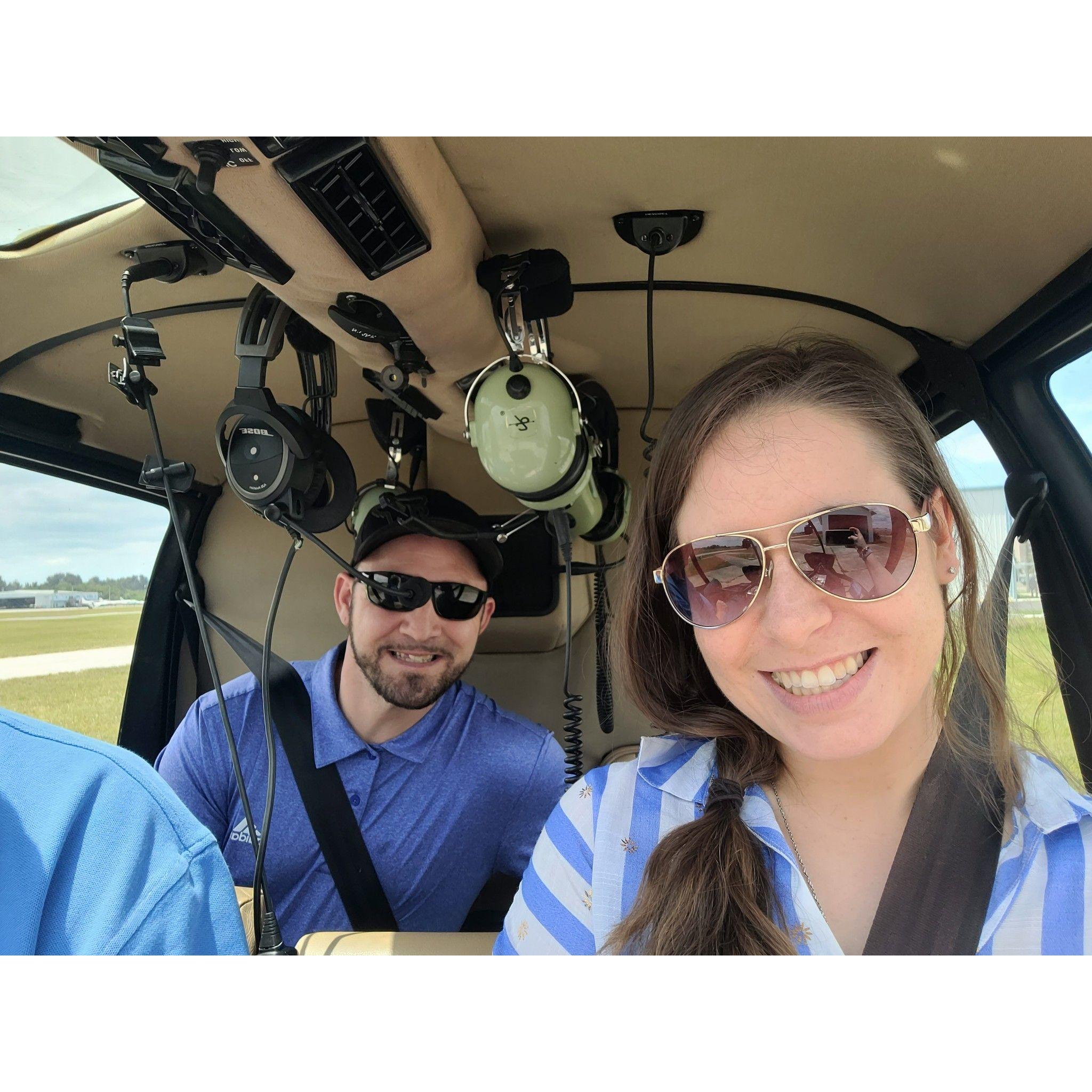 Samantha Flew a Helicopter Sweeet !!!! Coca Beach 2024