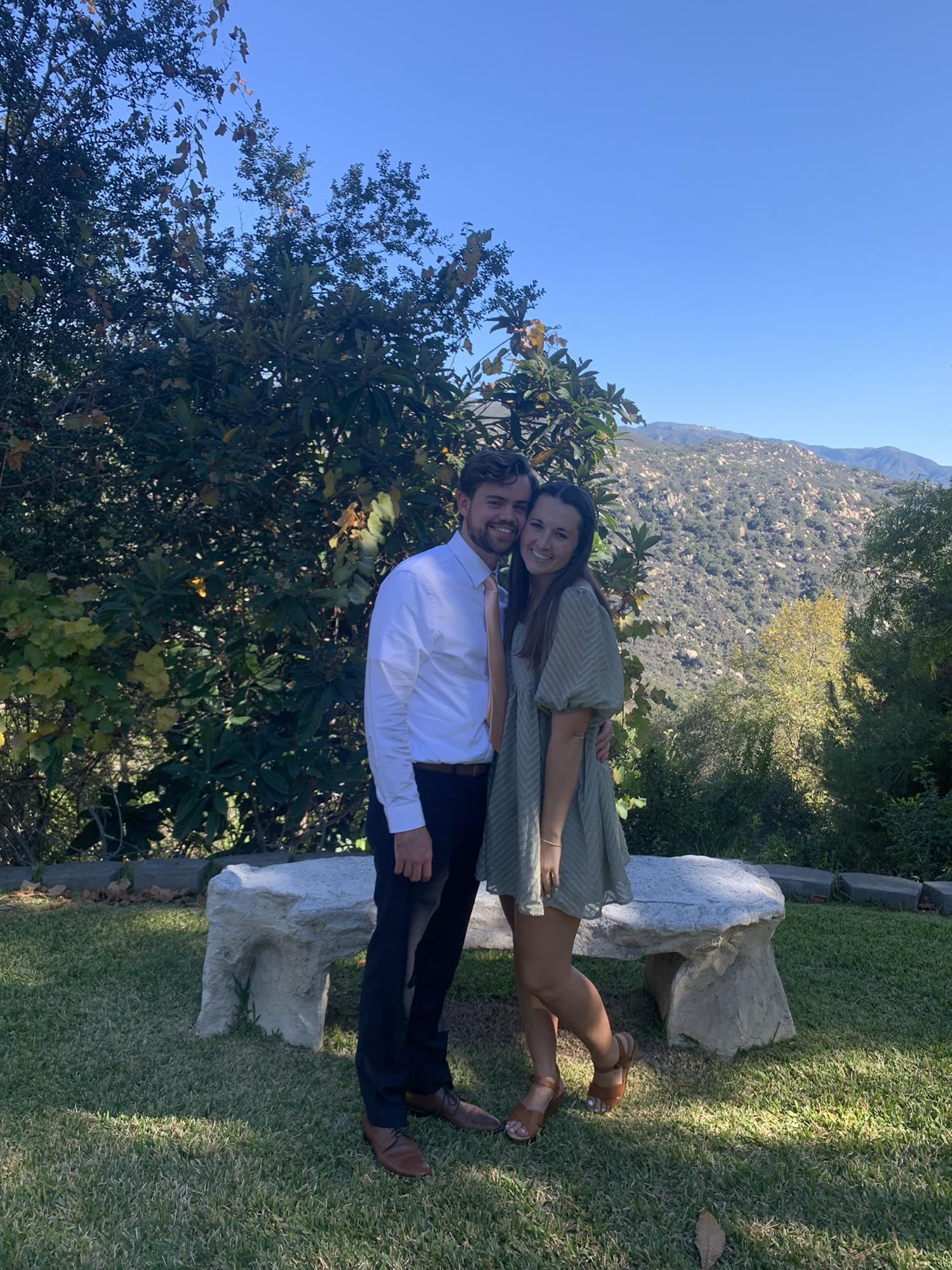 our first wedding together!