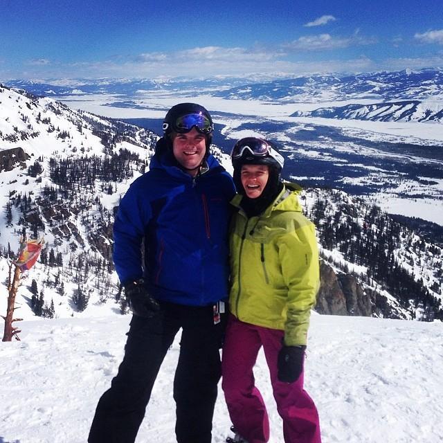 Backcountry skiing in Jackson Hole
